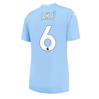 Manchester City Nathan Ake #6 Hemmatröja Dam 2023-24 Kortärmad